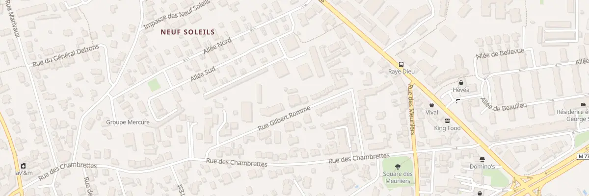 Plan du 19 Rue Gilbert Romme à Clermont-Ferrand