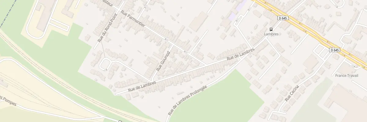 Plan du 47 Rue Parmentier à Sin-le-Noble