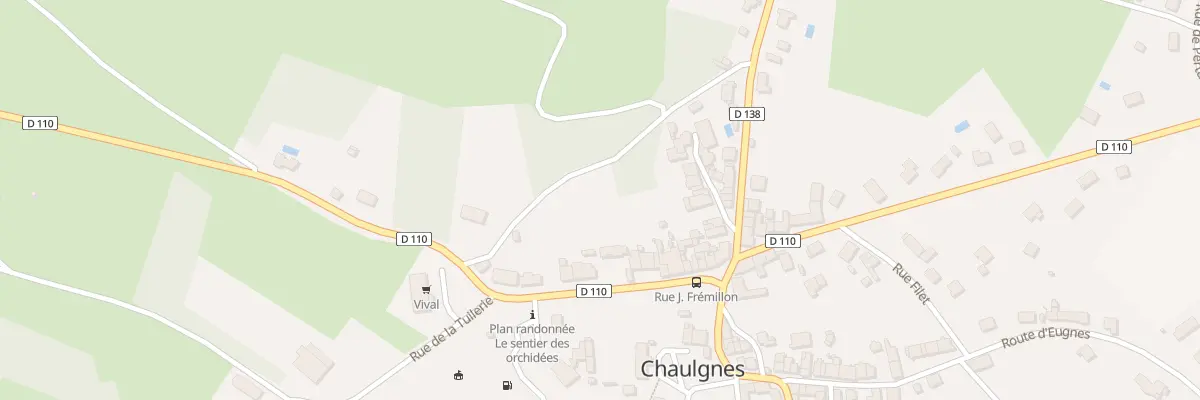 Plan du 20 Rue J F Fremillon à Chaulgnes