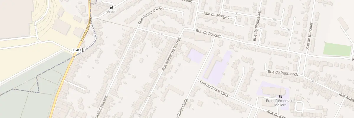 Plan du 242 Rue Kleber Verriez à Sin-le-Noble