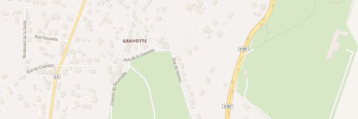 Plan du 221 Rue de Nevers à Pougues-les-Eaux