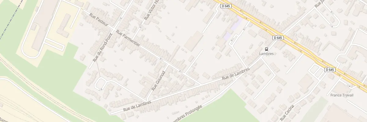 Plan du 70 Rue Parmentier à Sin-le-Noble