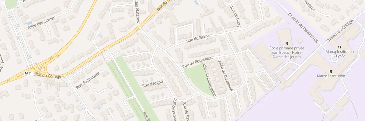 Plan du 15 Rue de Champagne à Marcq-en-Barœul