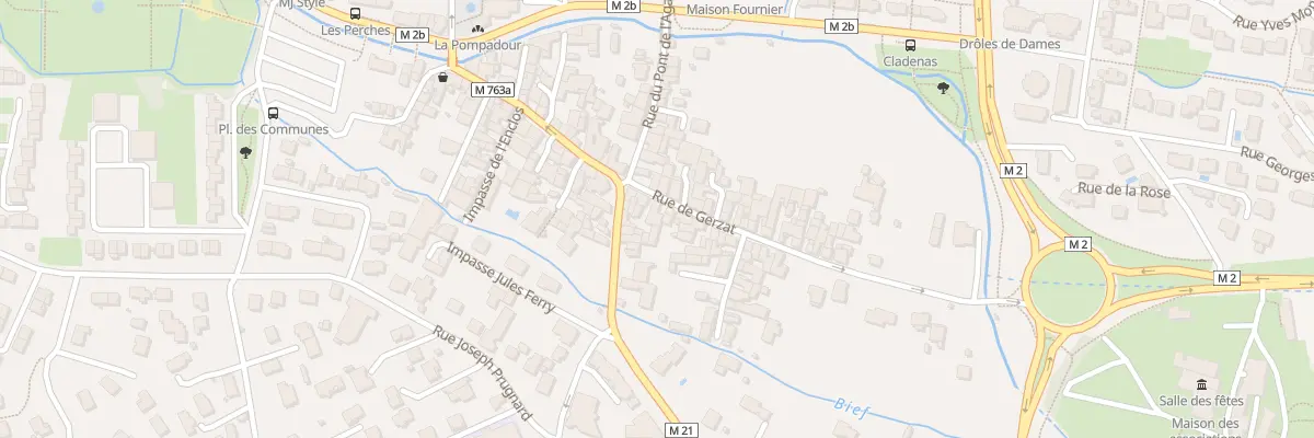 Plan du 6 Rue de Gerzat à Cébazat
