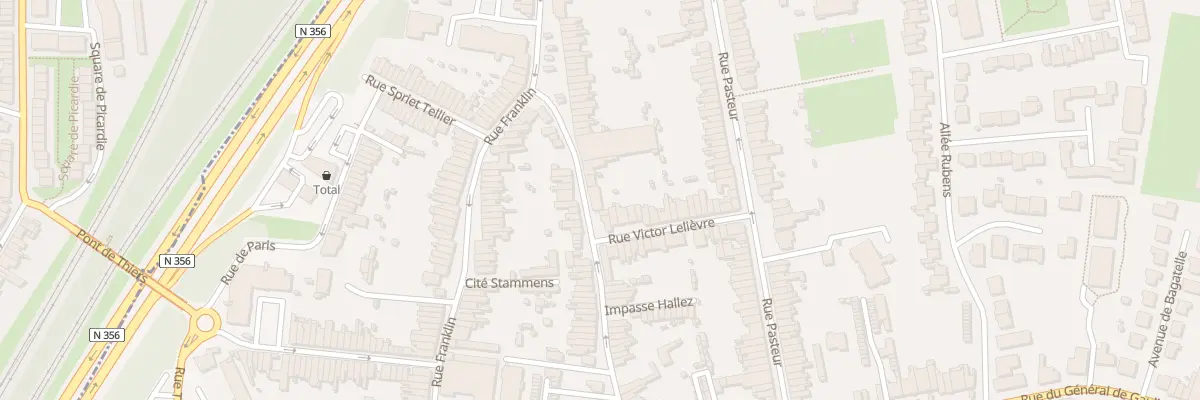 Plan du 46 Rue Carnot à Mons-en-Barœul