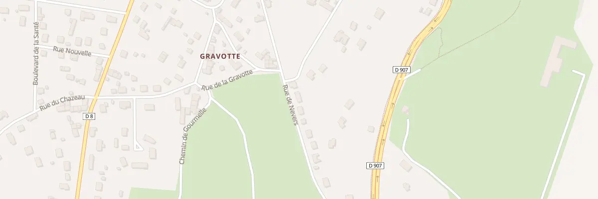 Plan du 243 Rue de Nevers à Pougues-les-Eaux