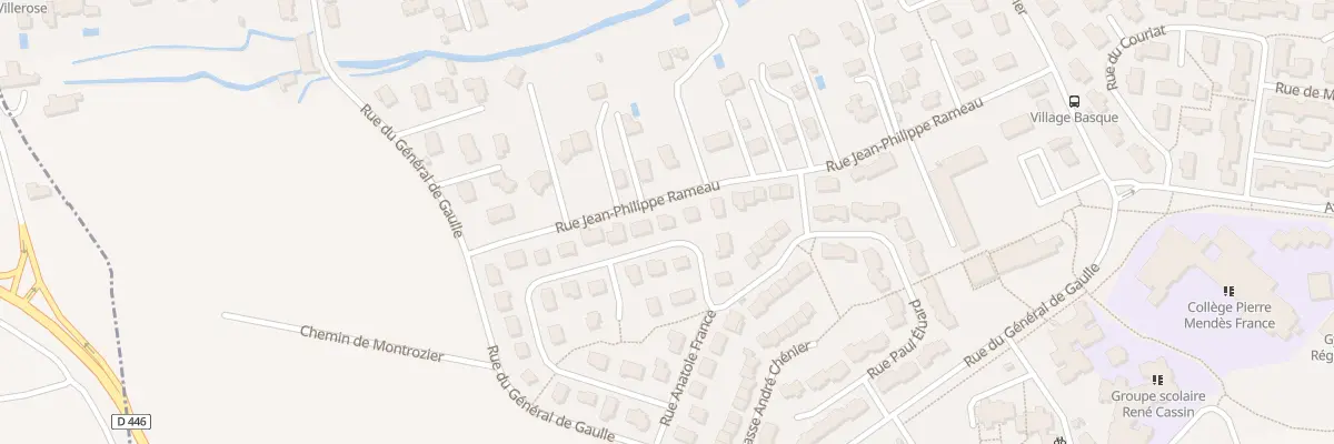 Plan du 21 Rue Anatole France à Riom