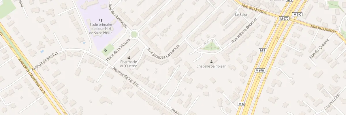 Plan du 37 Rue Jacques Lacascade à Marcq-en-Barœul