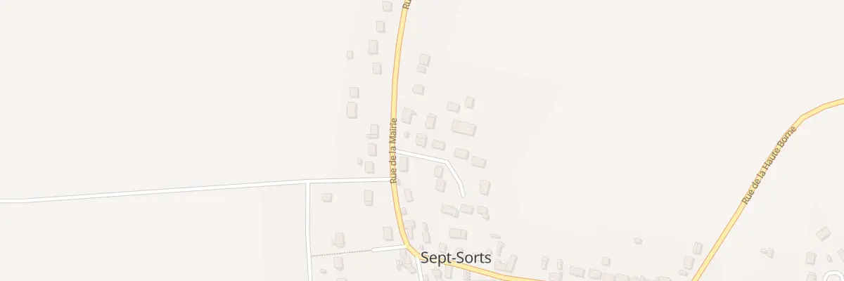 Plan du 10 Rue des Petits Clos à Sept-Sorts