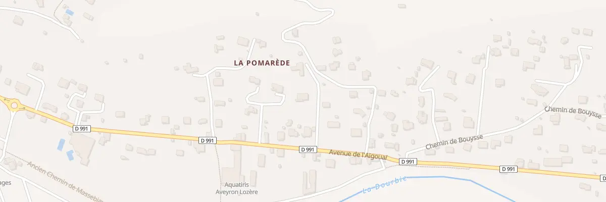 Plan du 9025 Av de l’Aigoual à Millau