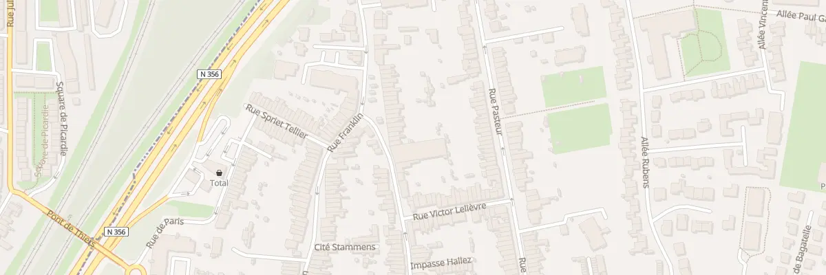 Plan du 56 Rue Carnot à Mons-en-Barœul