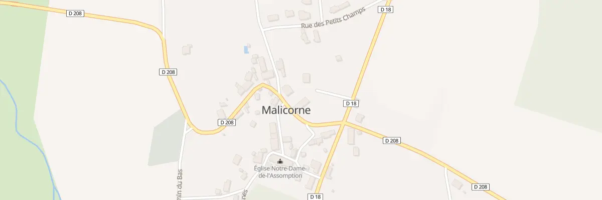 Plan du 122 Rte de Marchais Beton Malicorn à Charny Orée de Puisaye