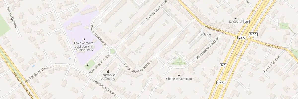 Plan du 26 Rue Jacques Lacascade à Marcq-en-Barœul