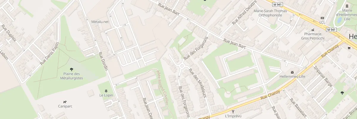 Plan du 55 Rue des Forgerons à Lille