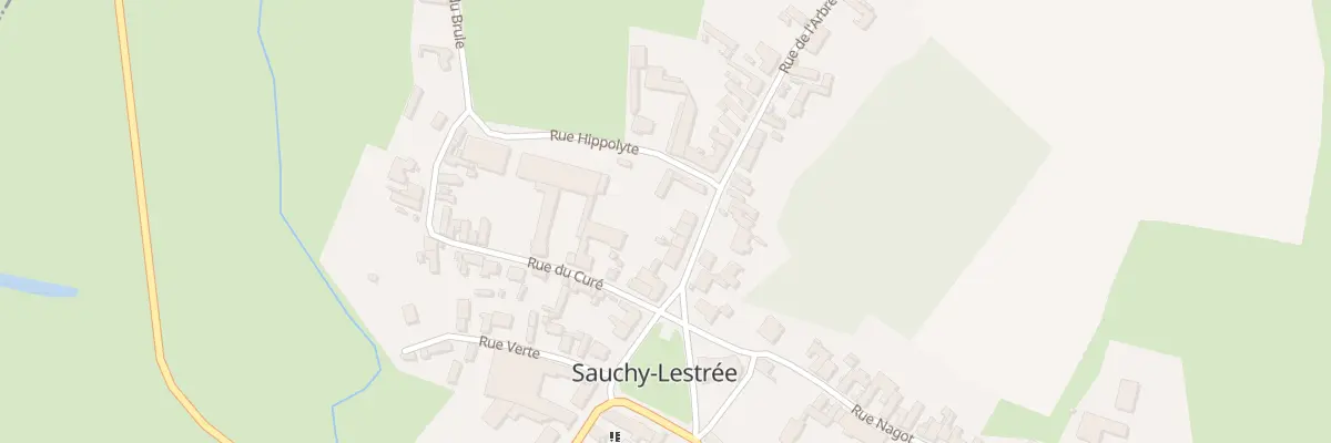 Plan du 13 Rue de l’Arbre à Sauchy-Lestrée