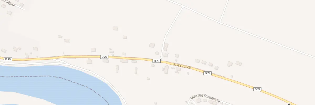 Plan du 75 Rue Grande à Misy-sur-Yonne