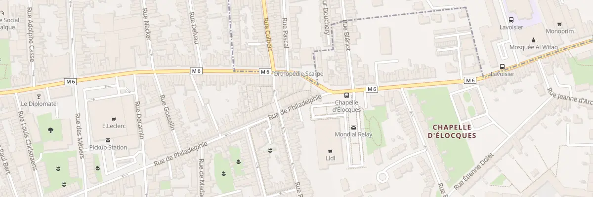 Plan du 145 Rue de Philadelphie à Lille