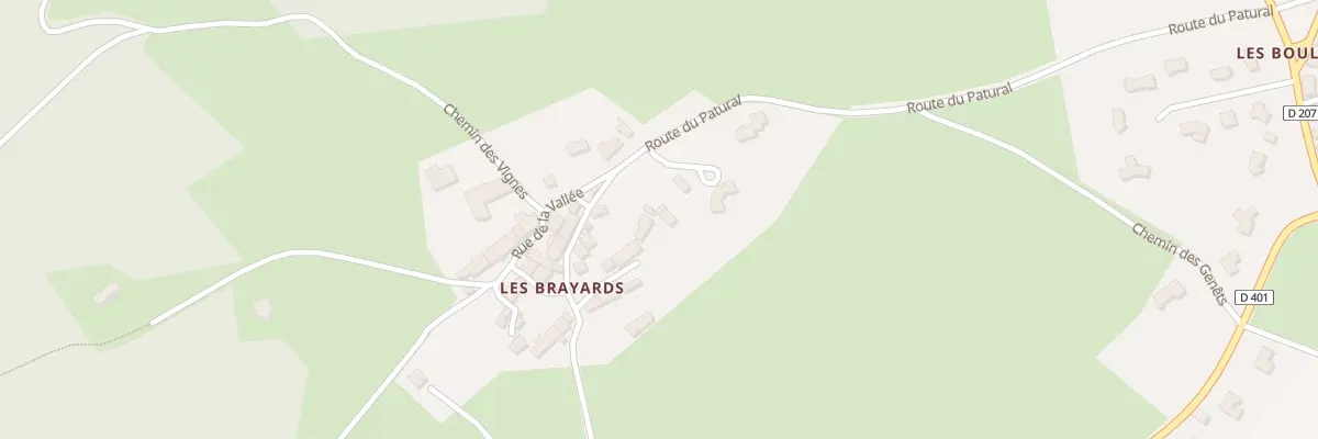 Plan du 30 Rte du Patural à Champs