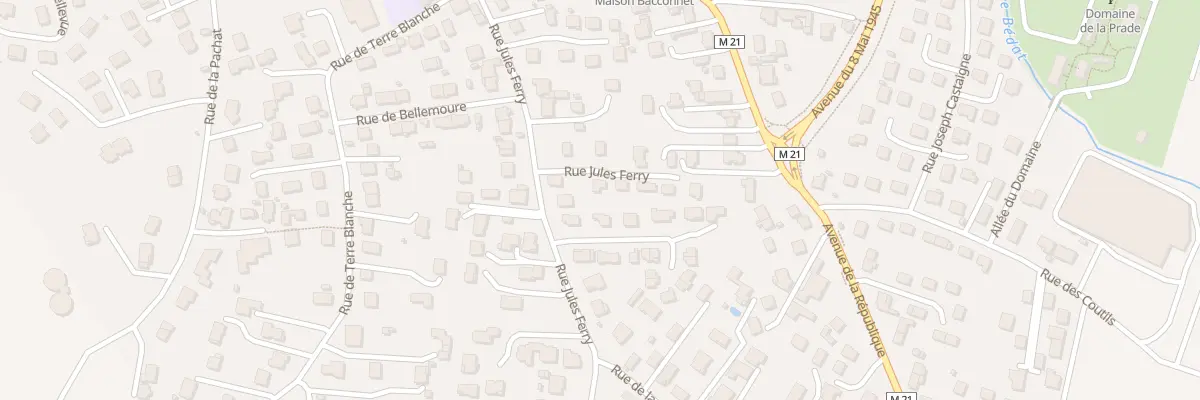 Plan du 53 Rue Jules Ferry à Cébazat