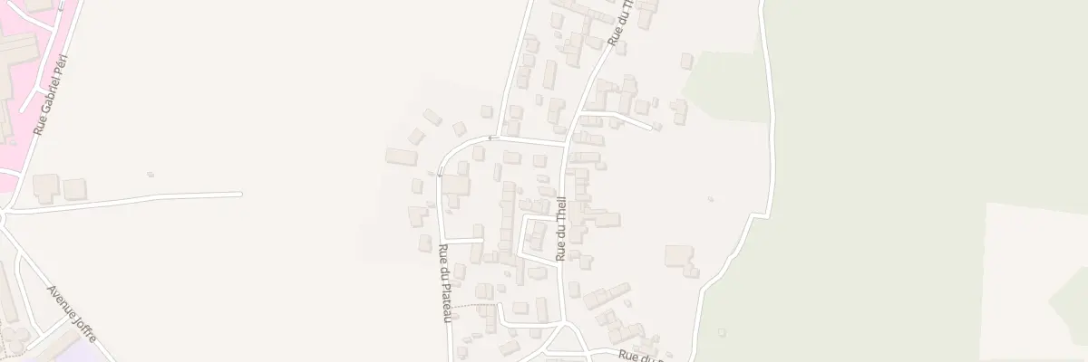 Plan du 27 Rue du Theil à Coulommiers