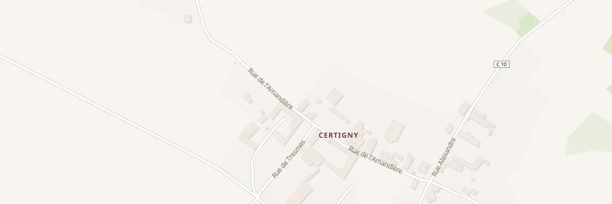 Plan du 22 Rue de l’Amandière à Coulombs-en-Valois