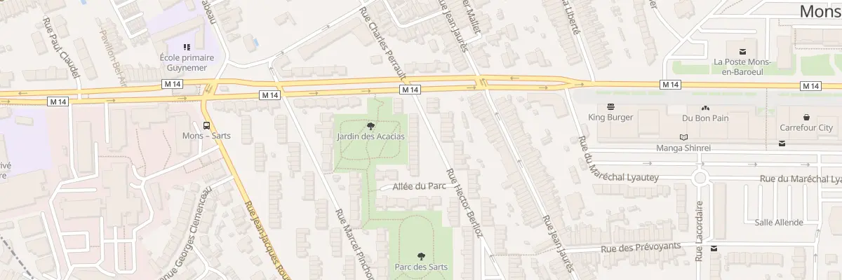 Plan du 18 Rue Hector Berlioz à Mons-en-Barœul