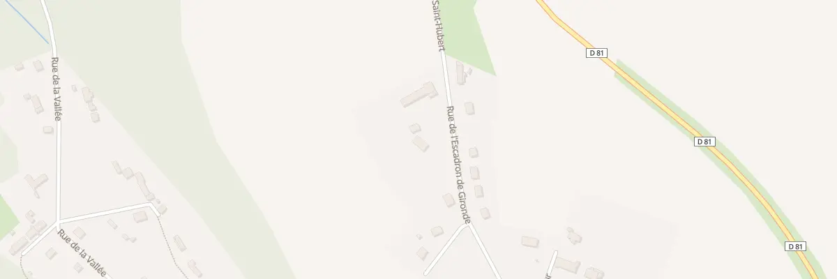 Plan du 35 Rue de l’Escadron de Gironde à Vivières