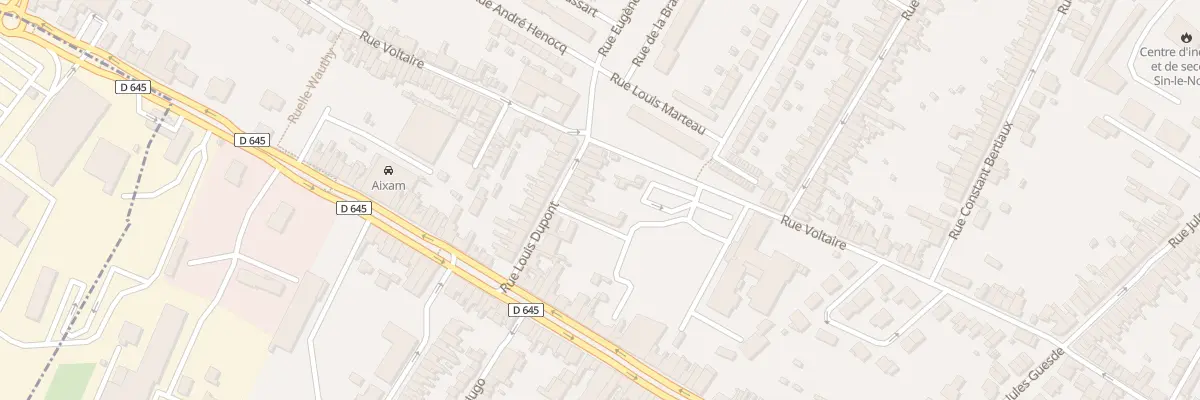 Plan du 39 Rue Louis Dupont à Sin-le-Noble