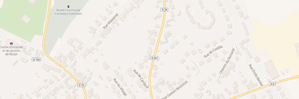 Plan du 41 Rue de Cambrai à Roisel