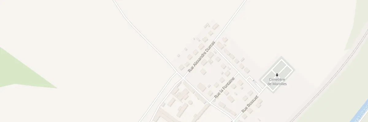 Plan du 5 Rue Alexandre Dumas à Marolles