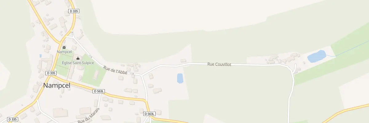 Plan du 1 Rue Couvillot à Nampcel