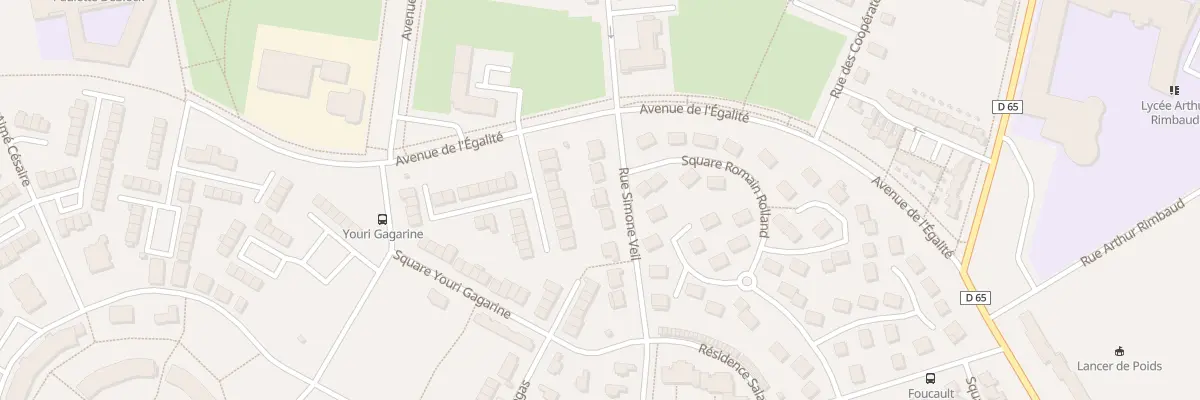 Plan du 867 Sq Romain Rolland à Sin-le-Noble