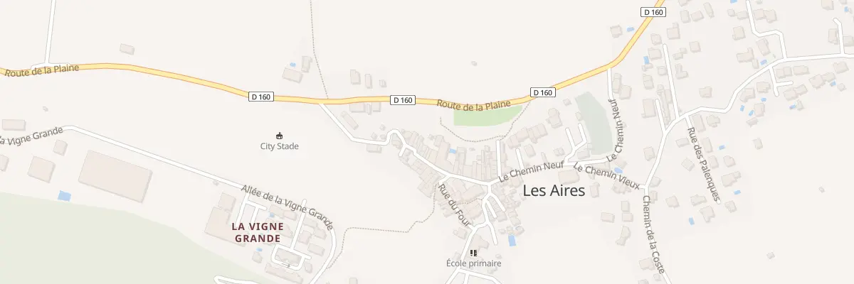 Plan du 8 Rue du Puits aux Aires