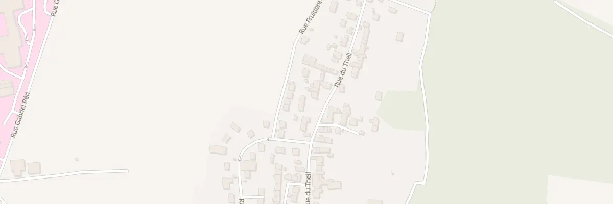 Plan du 37T Rue du Theil à Coulommiers