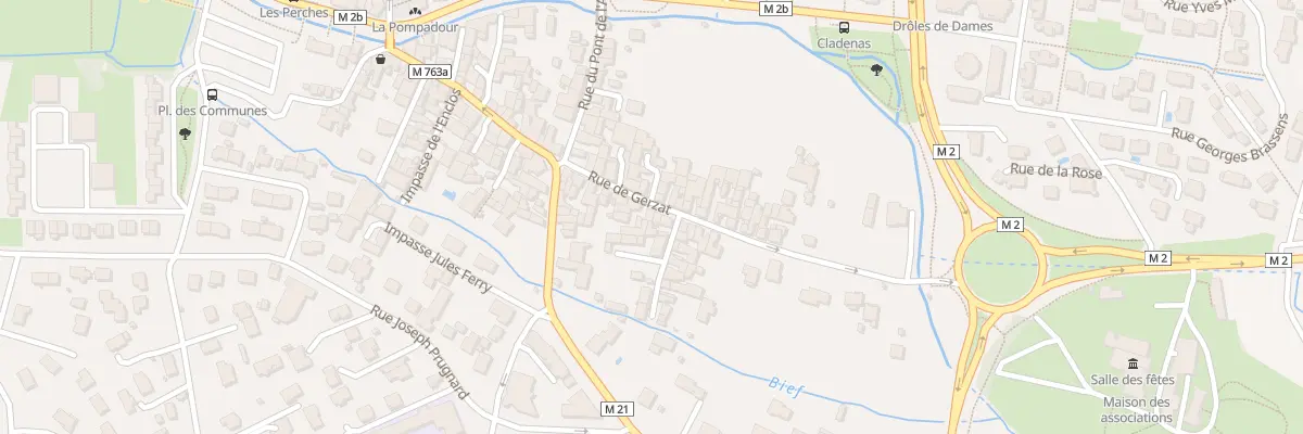 Plan du 18 Rue de Gerzat à Cébazat