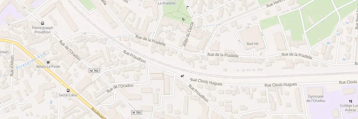 Plan du 78 Rue de la Pradelle à Clermont-Ferrand