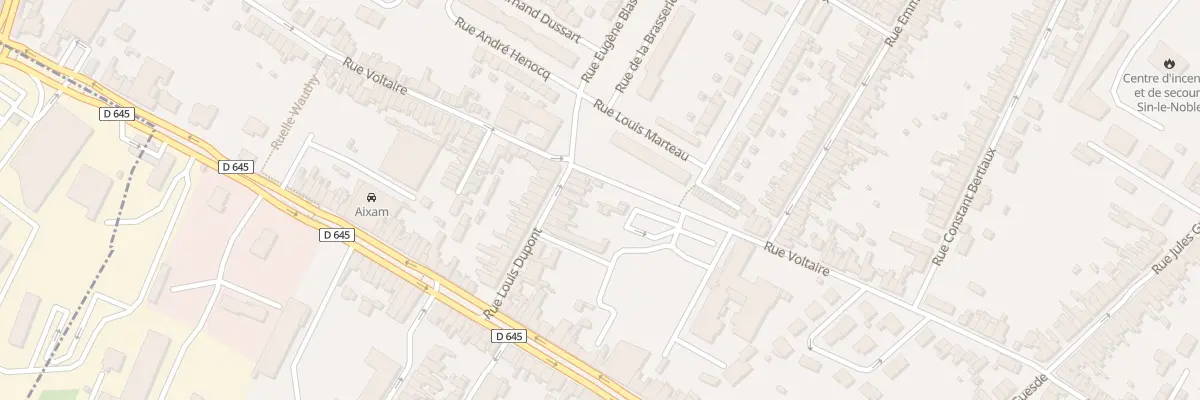 Plan du 15 Rue Louis Dupont à Sin-le-Noble