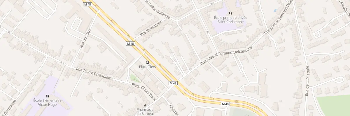 Plan du 144 Rue Jules Delcenserie à Marcq-en-Barœul