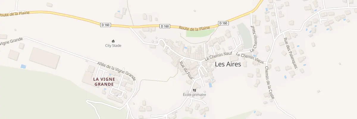 Plan du 5 Pl Mourcairol aux Aires