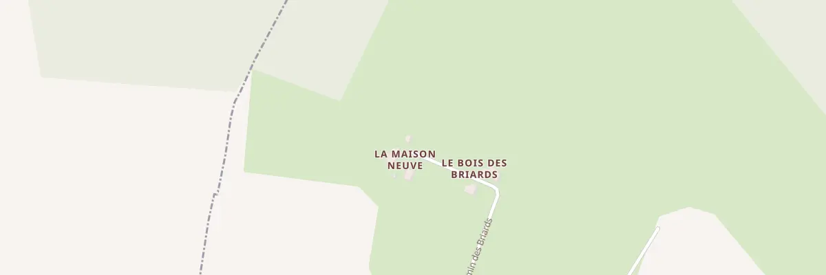 Plan du 210 La Maison Neuve à Tannerre-en-Puisaye