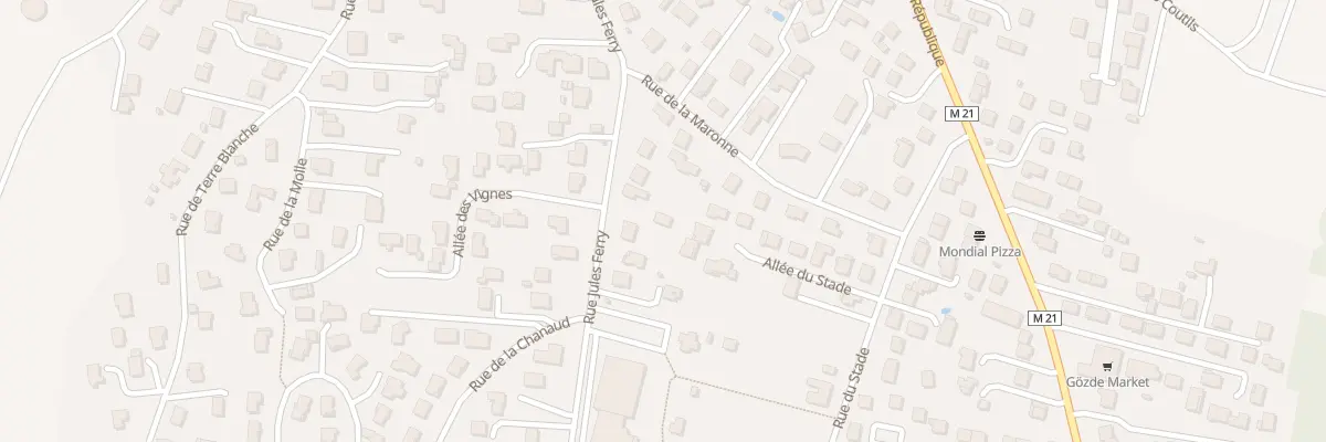 Plan du 73 Rue Jules Ferry à Cébazat