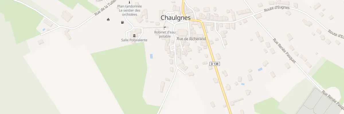 Plan du 4 Imp Bois des Coques à Chaulgnes