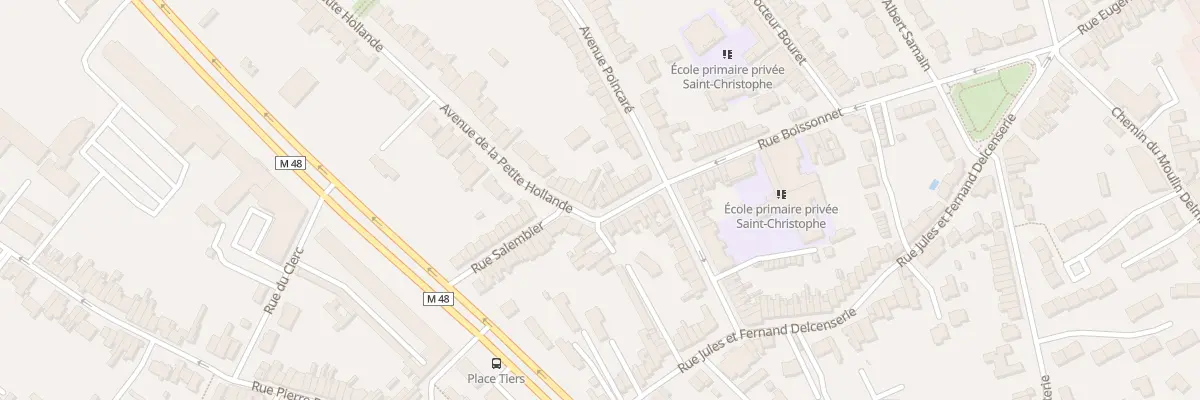 Plan du 87 Rue de la Petite Hollande à Marcq-en-Barœul