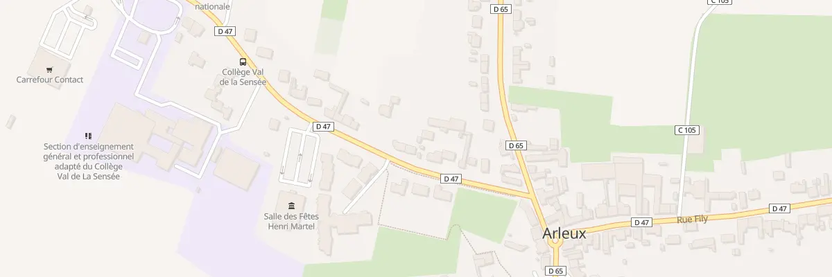 Plan du 132 Rue Salvador Allende à Arleux