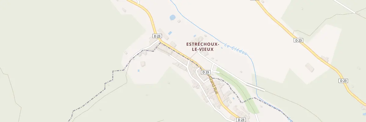 Plan du 29 Gr Grande Rue à Saint-Étienne-Estréchoux