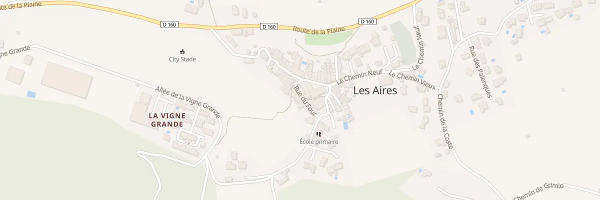 Plan du 9 Rue du Four aux Aires