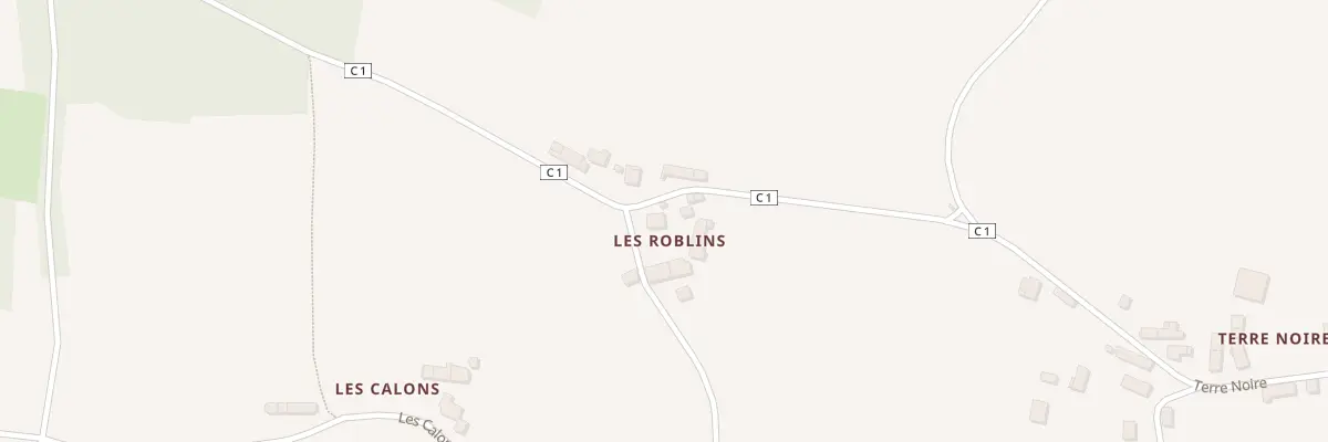 Plan du 253 Les Roblins à Alligny-Cosne