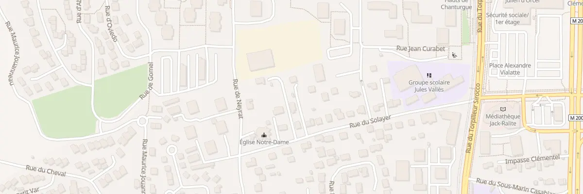 Plan du 68B Rue du Solayer à Clermont-Ferrand