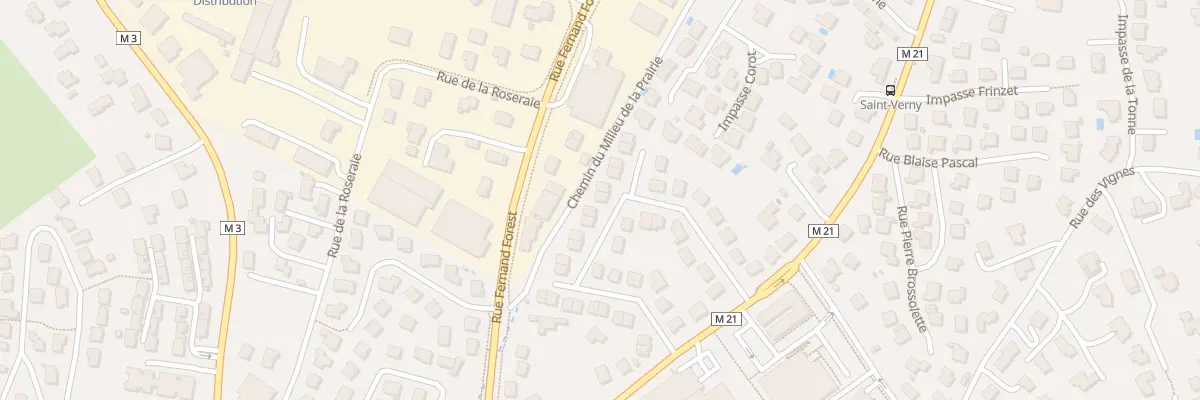 Plan du 28 Rue Pré Barret à Romagnat