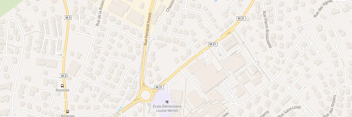 Plan du 29 Av Jean Moulin à Romagnat